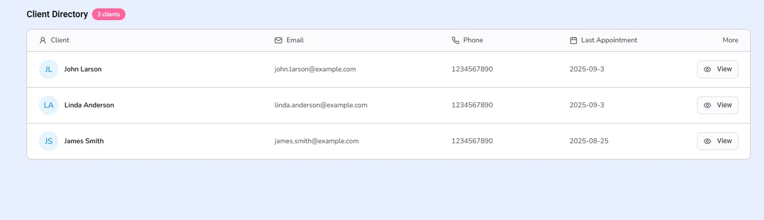 Client Management